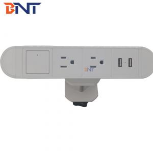 Clamp tabletop socket with usb charger BCS-606S