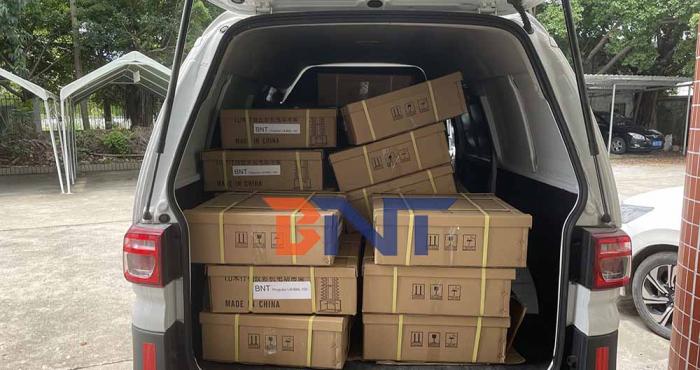2021-7-7 Guangzhou Boente Technology Co Ltd  has shipped 50 units Projector Motorized Lift exported to Europe