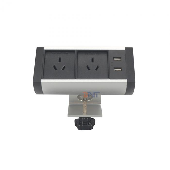 Clip on desk edge table outlet BTS-202AU