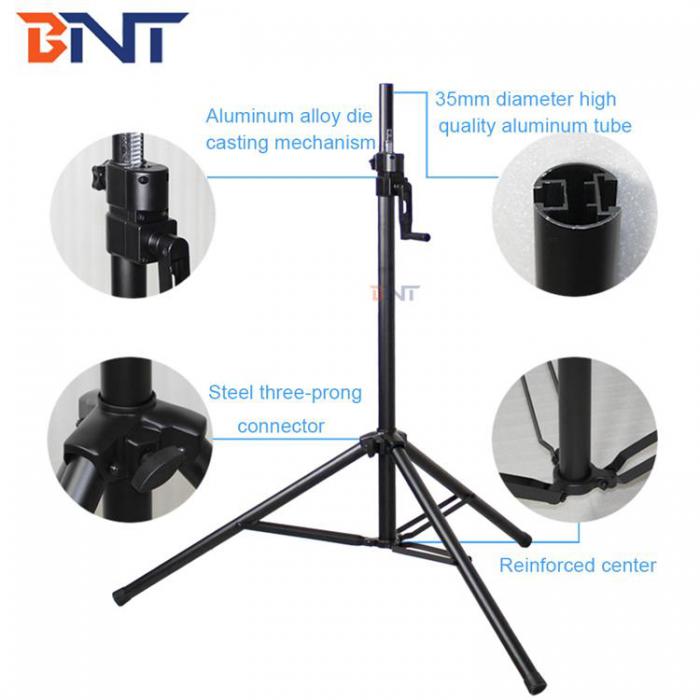 Hand crank speaker tripod BNT-504A