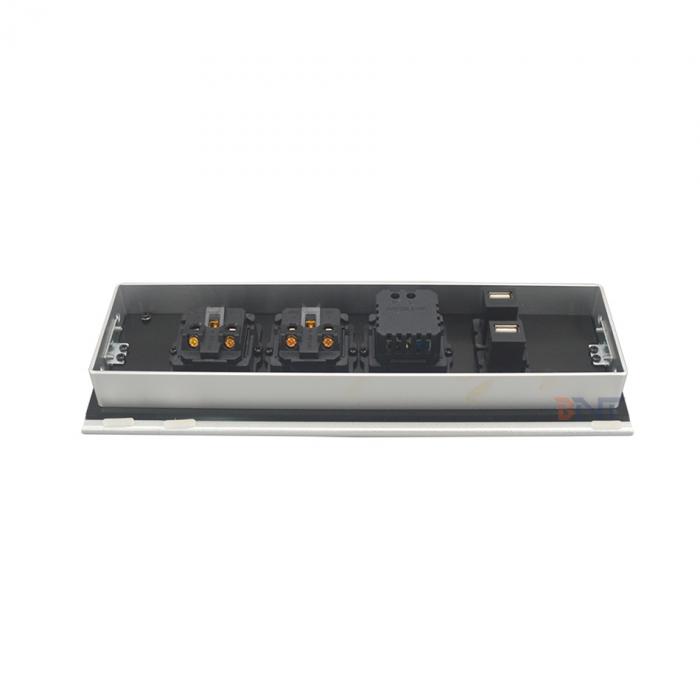 New sliding desktop media center socket BC-0401