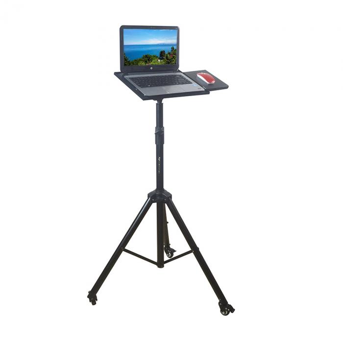 Tripod stand for laptod with wheels BNT-700