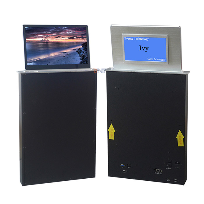 Ultra light monitor lift with double screen  AML-15.6N