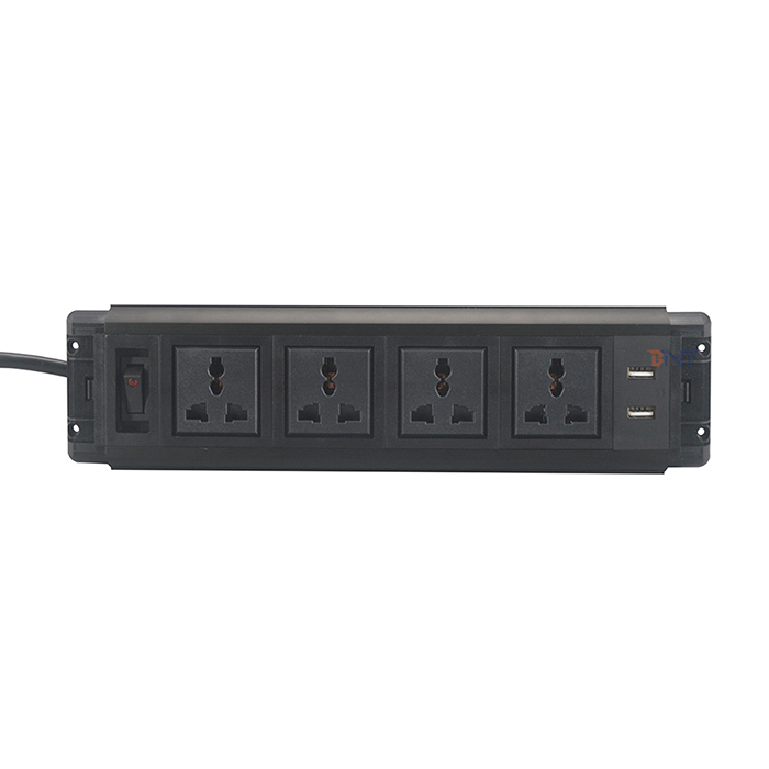 Tabletop socket outet with power switch PTS111