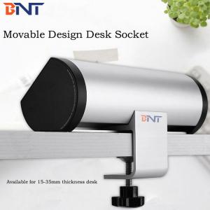 Movable desk edge mounted socket BTS-303