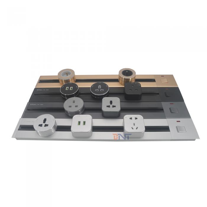 Track System Electric Socket Outlet