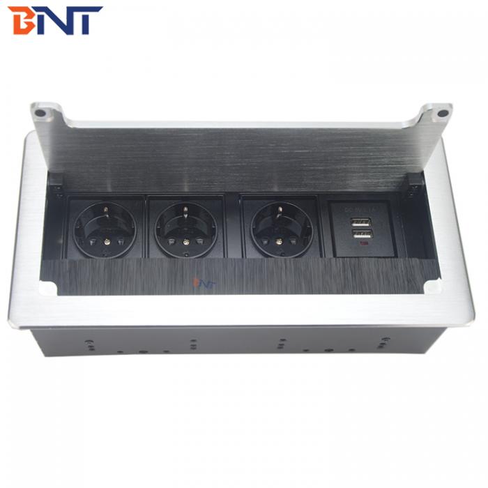 Tabletop Flip Up Multimedia Socket  BF804