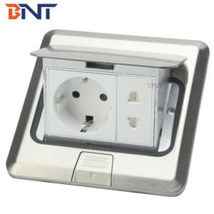 250V 10A 6 Pin pop up Outlet Floor Mounting Universal Socket For Home Use