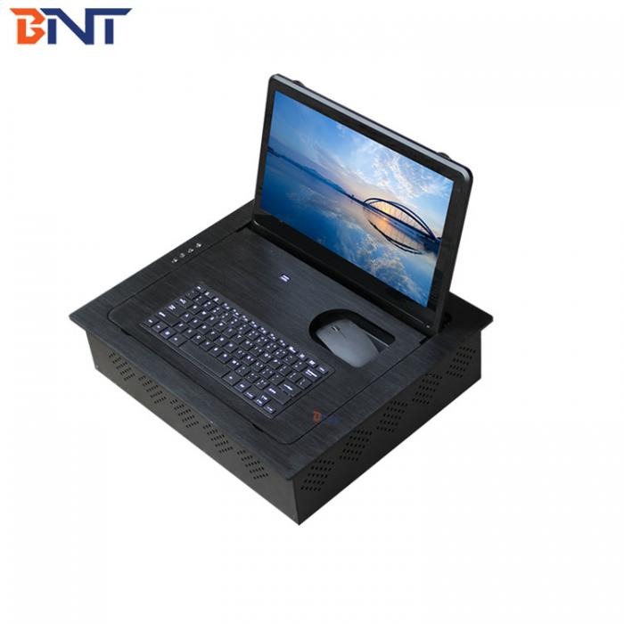 Hidden desktop flip up computer BF5-15.6A