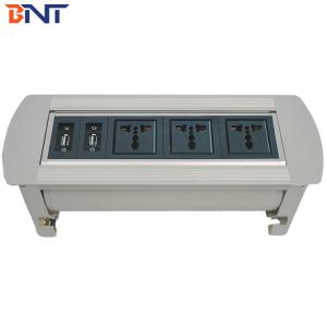 Multimedia table manual flip up socket MK6300